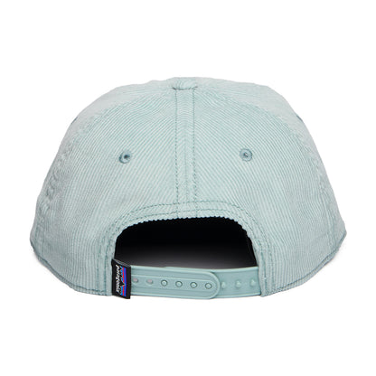 Gorra Snapback 73 Skyline de pana de Patagonia - Azul Ártico