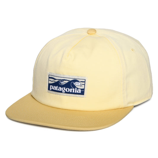 Gorra de béisbol Boardshort de algodón orgánico de Patagonia - Suero De Leche-Beige Arena
