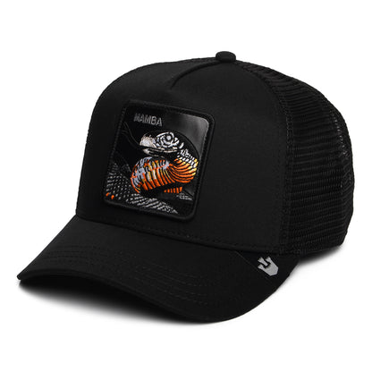 Gorra de camionero Mamba de Goorin - Negro