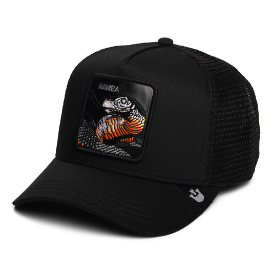 Gorra de camionero Mamba de Goorin - Negro