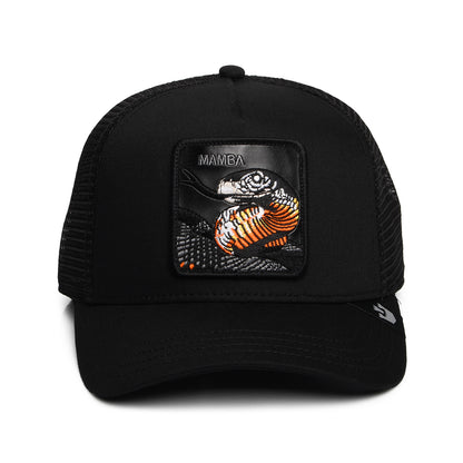 Gorra de camionero Mamba de Goorin - Negro