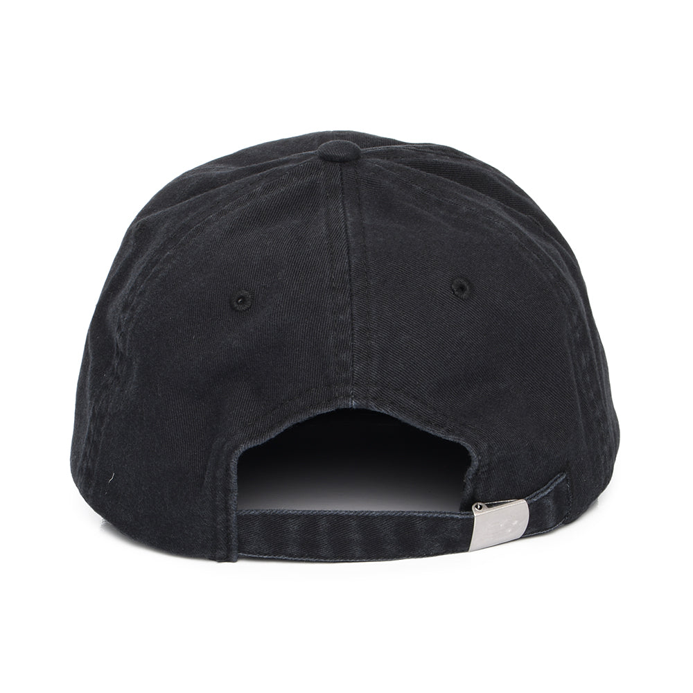 Gorra de béisbol Classic V 2.0 de sarga de algodón de New Balance - Negro