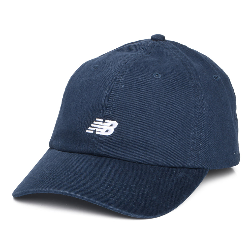 Gorra de béisbol Classic V 2.0 de sarga de algodón de New Balance - Azul Marino
