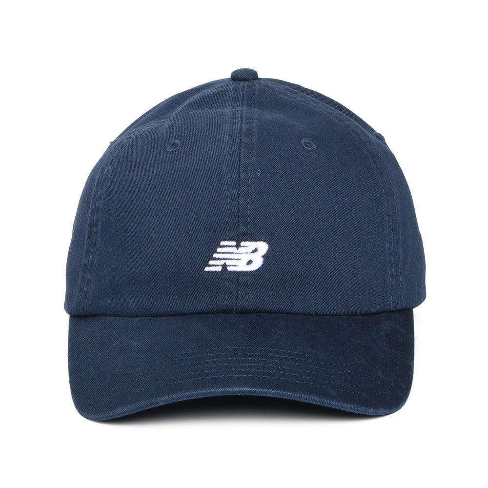 Gorra de béisbol Classic V 2.0 de sarga de algodón de New Balance - Azul Marino
