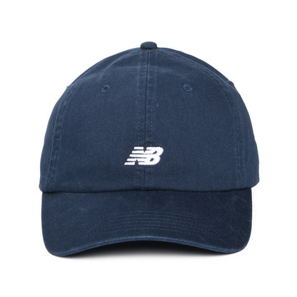 Gorra de béisbol Classic V 2.0 de sarga de algodón de New Balance - Azul Marino