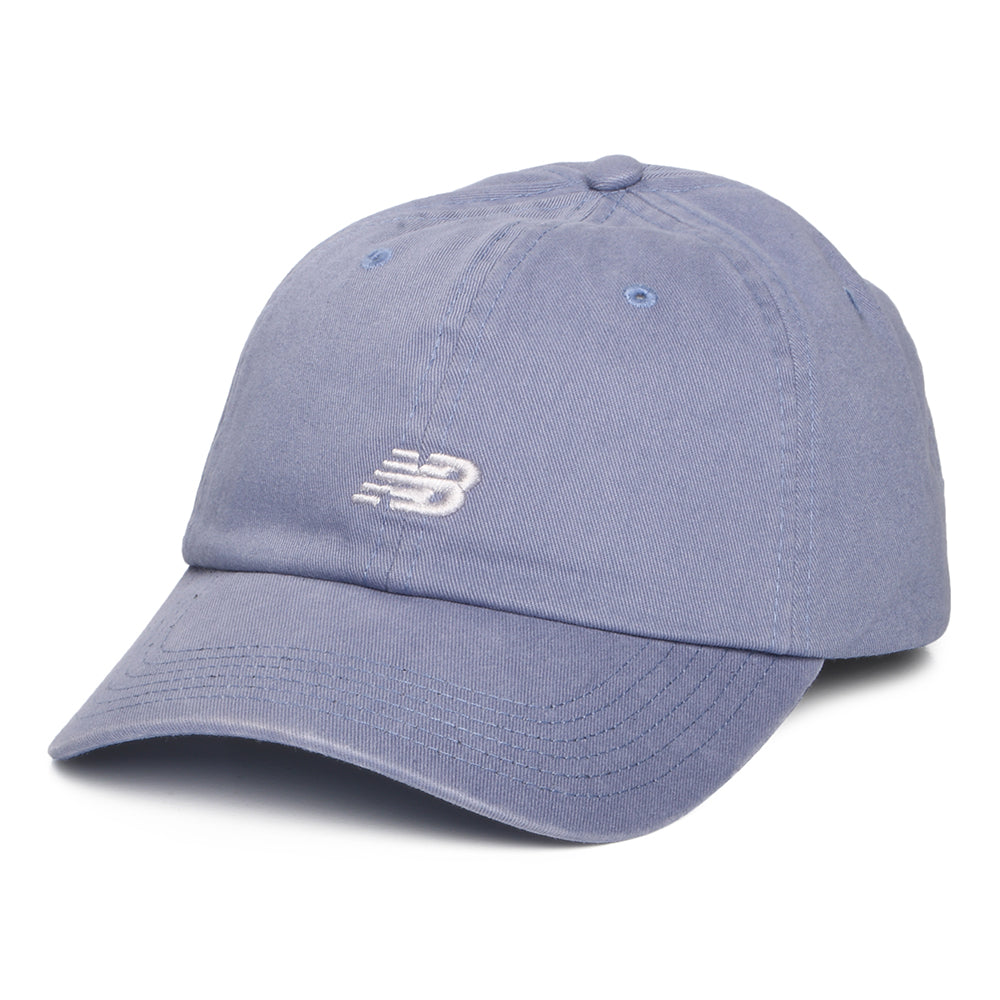 Gorra de béisbol Classic V 2.0 de sarga de algodón de New Balance - Azul Lavado