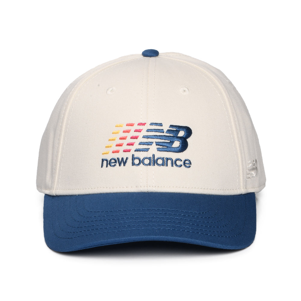 Gorra Snapback Athletics Logo Mutlicolor de New Balance - Blanco Roto-Azul
