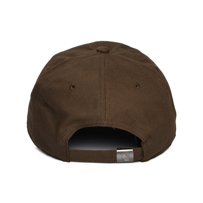 Gorra de béisbol Script de lienzo de algodón de Carhartt WIP - Marrón