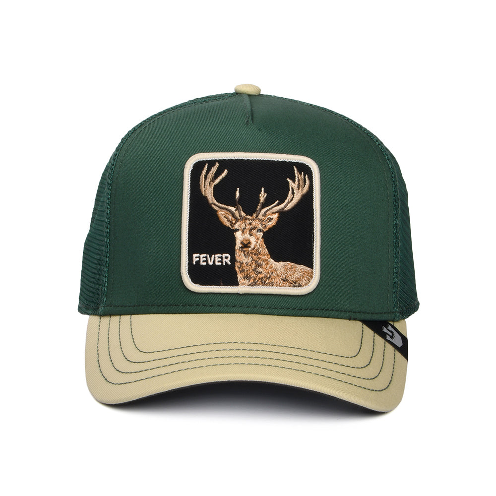 Gorra de camionero Ciervo de Goorin - Verde