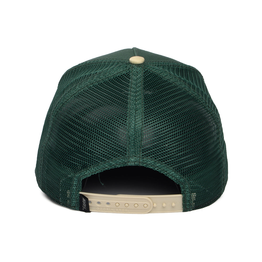 Gorra de camionero Ciervo de Goorin - Verde