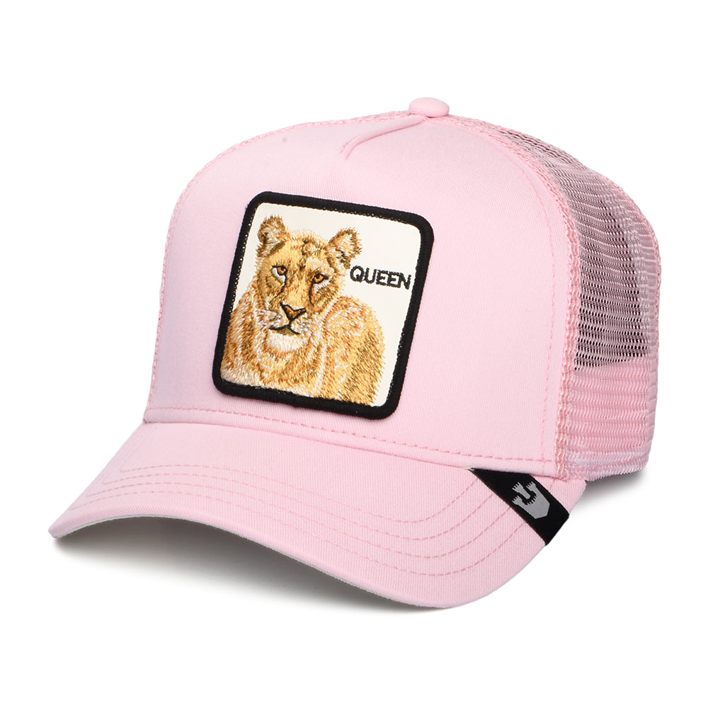 Gorra de camionero Reina Leona de Goorin - Rosa