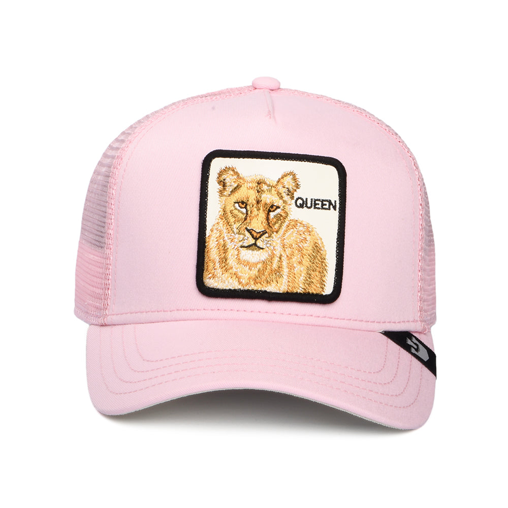 Gorra de camionero Reina Leona de Goorin - Rosa