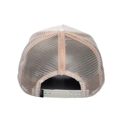 Gorra de camionero Guepardo Guerrero de Goorin - Crema
