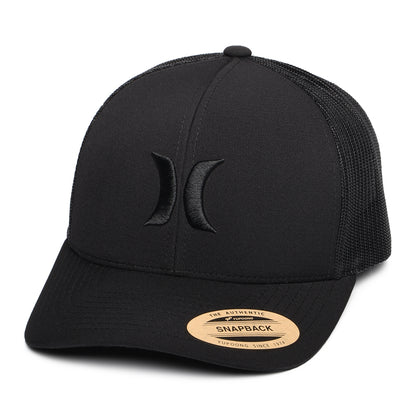 Gorra de camionero Del Mar de Hurley - Negro sobre Negro