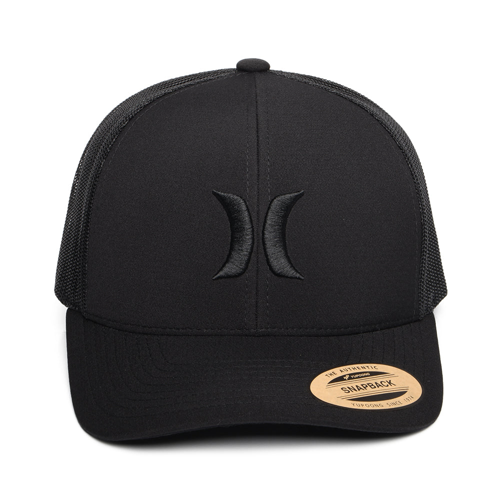 Gorra de camionero Del Mar de Hurley - Negro sobre Negro