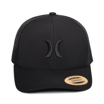 Gorra de camionero Del Mar de Hurley - Negro sobre Negro