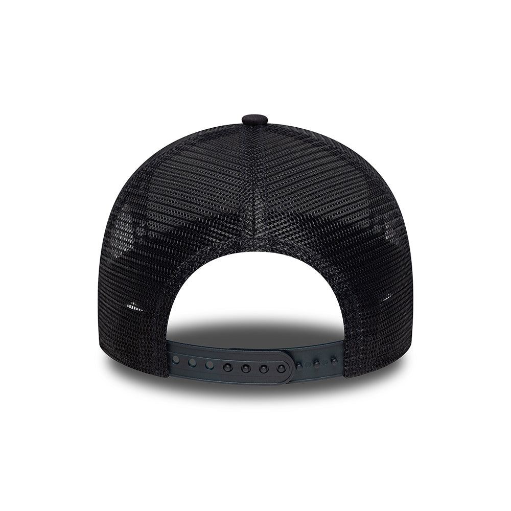 Gorra de camionero A-Frame MLB Outline New York Yankees de New Era - Azul Marino