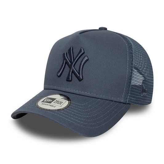 Gorra Trucker A-Frame MLB League Essential New York Yankees de New Era - Azul Pizarra