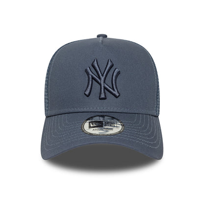Gorra Trucker A-Frame MLB League Essential New York Yankees de New Era - Azul Pizarra