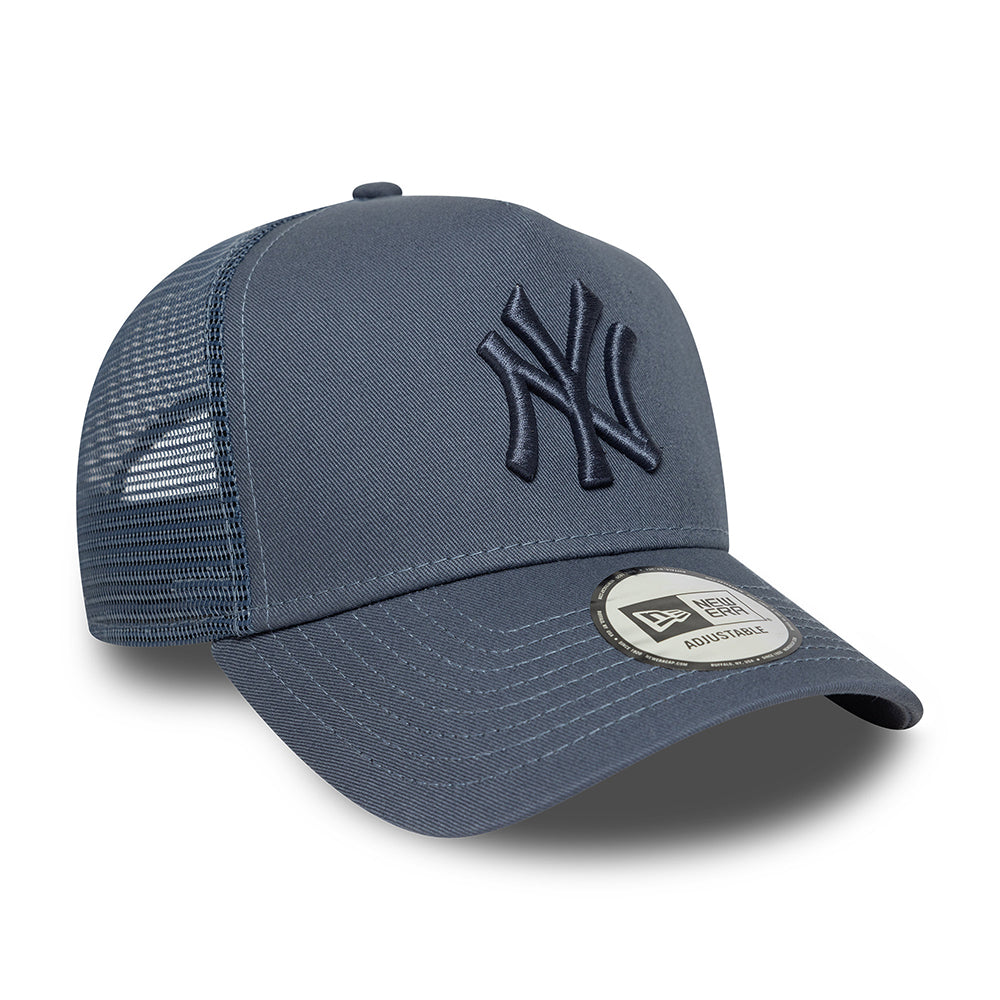 Gorra Trucker A-Frame MLB League Essential New York Yankees de New Era - Azul Pizarra