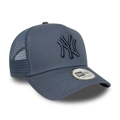 Gorra Trucker A-Frame MLB League Essential New York Yankees de New Era - Azul Pizarra