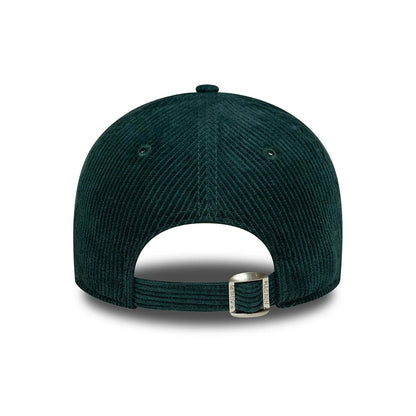 Gorra de béisbol 9FORTY MLB Cord L.A. Dodgers para mujeres de New Era - Verde Oscuro-Lavanda