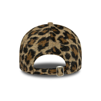 Gorra de béisbol mujeres 9FORTY MLB Cosy Animal New York Yankees de New Era - Leopardo