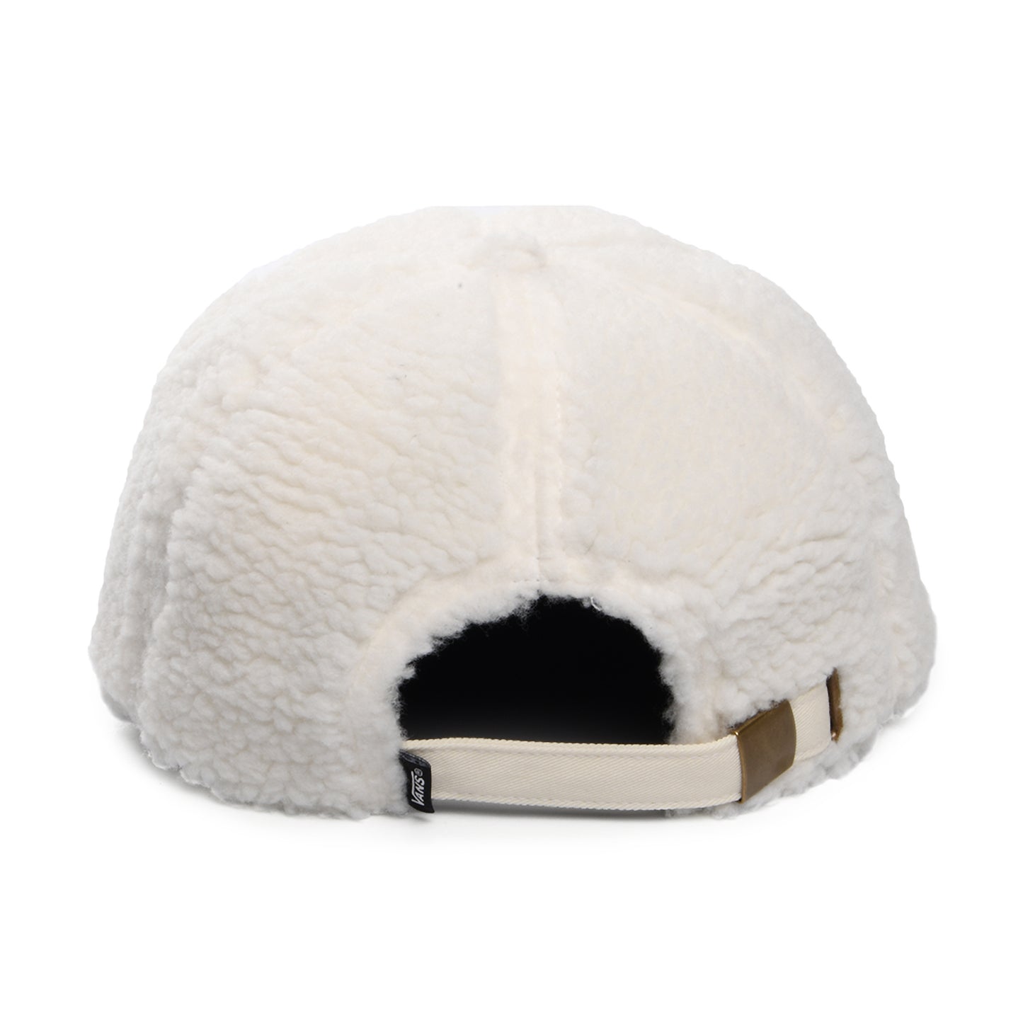 Gorra de béisbol Celano de sherpa de imitación de Vans - Crema