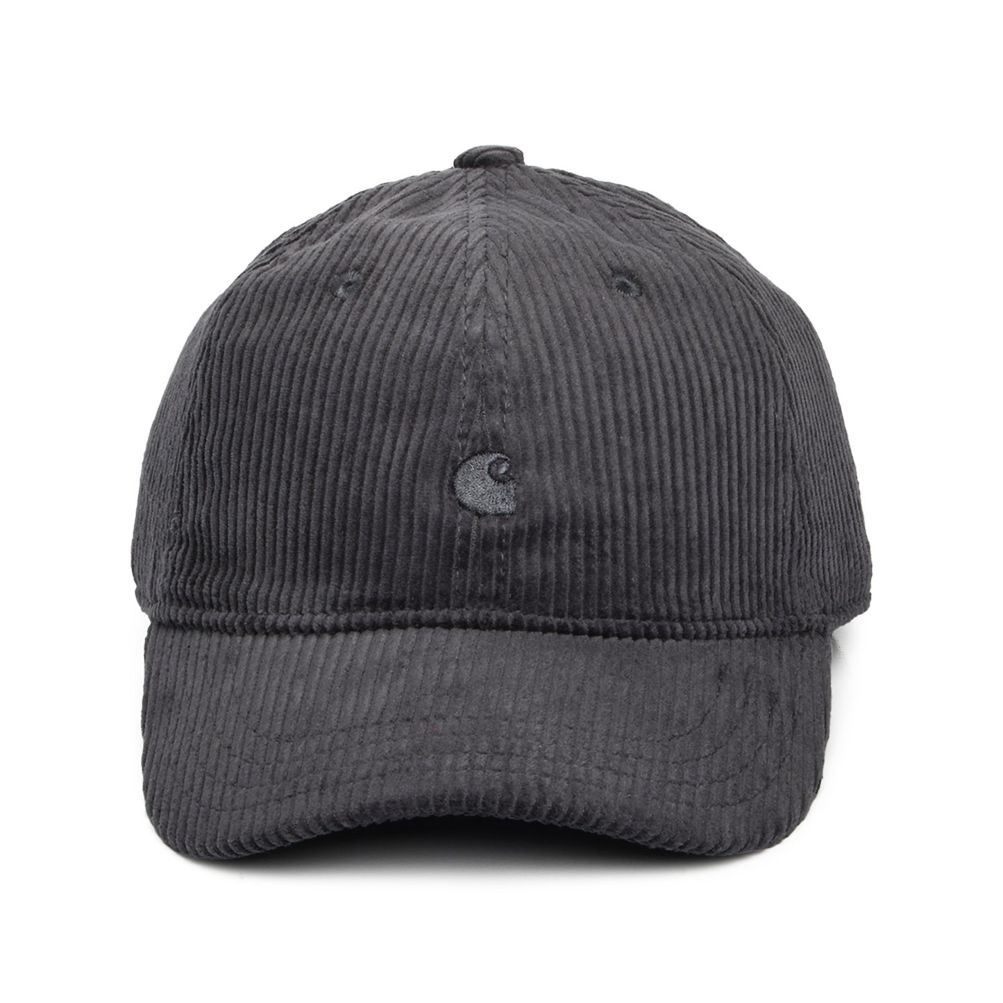 Gorra de béisbol Harlem de pana Wale de Carhartt WIP - Grafito