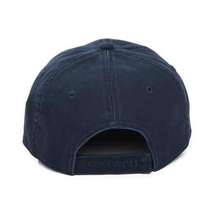 Gorra de béisbol Selby efecto lavado de lona de algodón de Carhartt WIP - Azul Oscuro