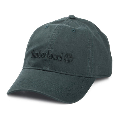 Gorra de béisbol Cooper Hill de lona de algodón de Timberland - Verde