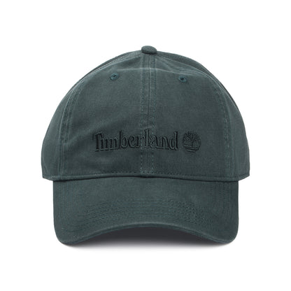 Gorra de béisbol Cooper Hill de lona de algodón de Timberland - Verde