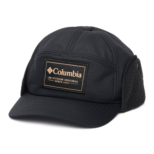 Gorra de béisbol Landroamer con orejeras de Columbia - Negro