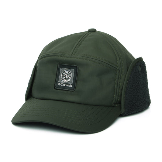 Gorra de béisbol Landroamer con orejeras de Columbia - Verde Oscuro
