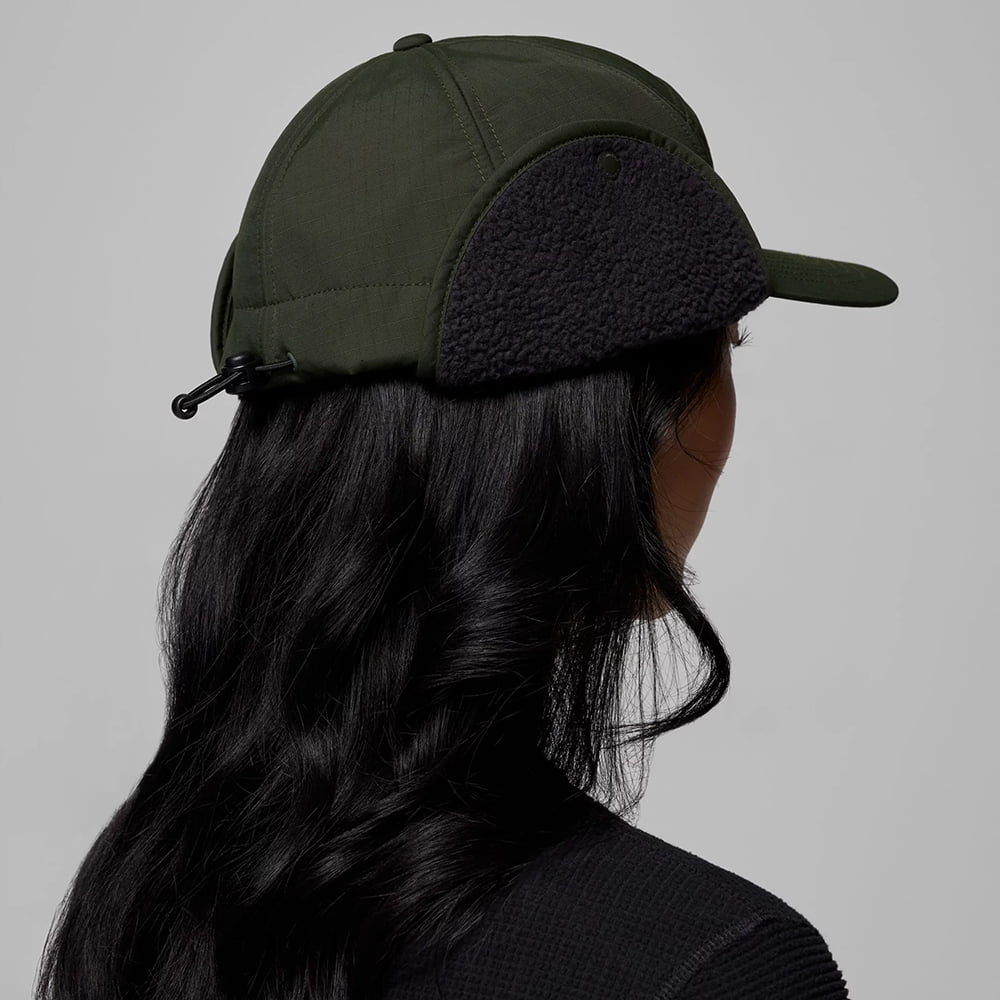 Gorra de béisbol Landroamer con orejeras de Columbia - Verde Oscuro