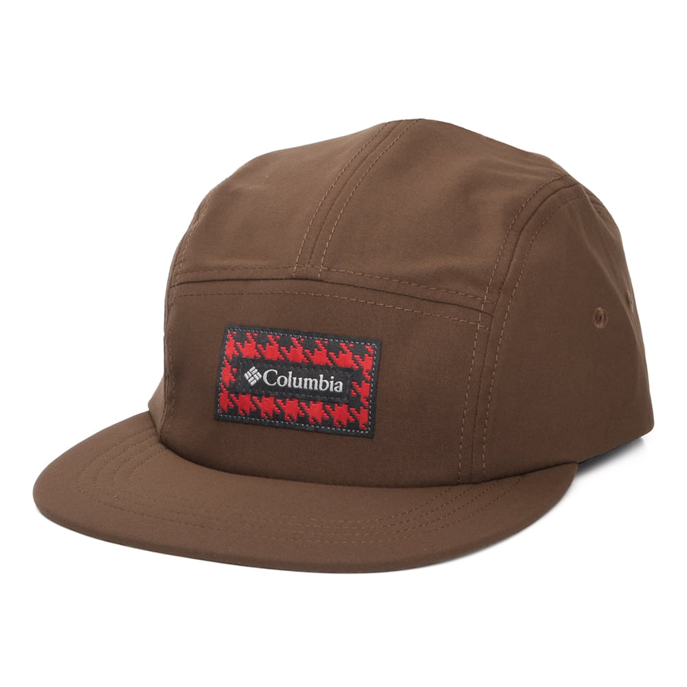 Gorra 5 paneles Creek Side repelente al agua de Columbia - Marrón