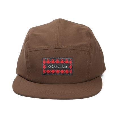 Gorra 5 paneles Creek Side repelente al agua de Columbia - Marrón