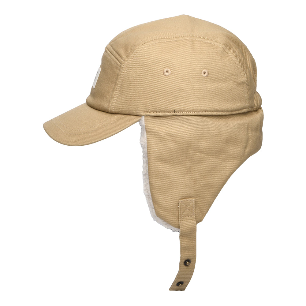 Gorra 5 paneles Hafnar con Orejeras de Barts - Arena