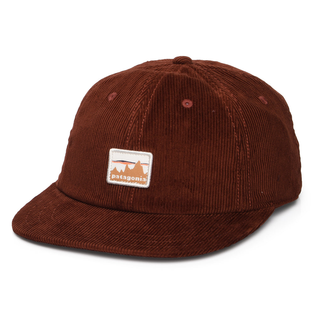 Gorra Snapback 73 Skyline de pana de Patagonia - Óxido Oscuro