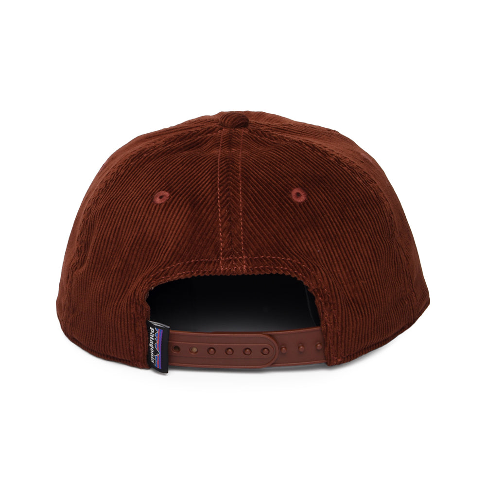 Gorra Snapback 73 Skyline de pana de Patagonia - Óxido Oscuro