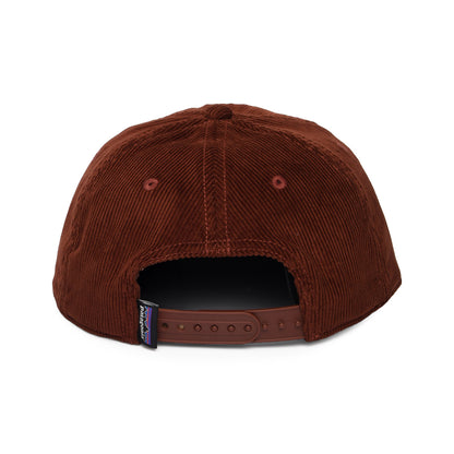 Gorra Snapback 73 Skyline de pana de Patagonia - Óxido Oscuro