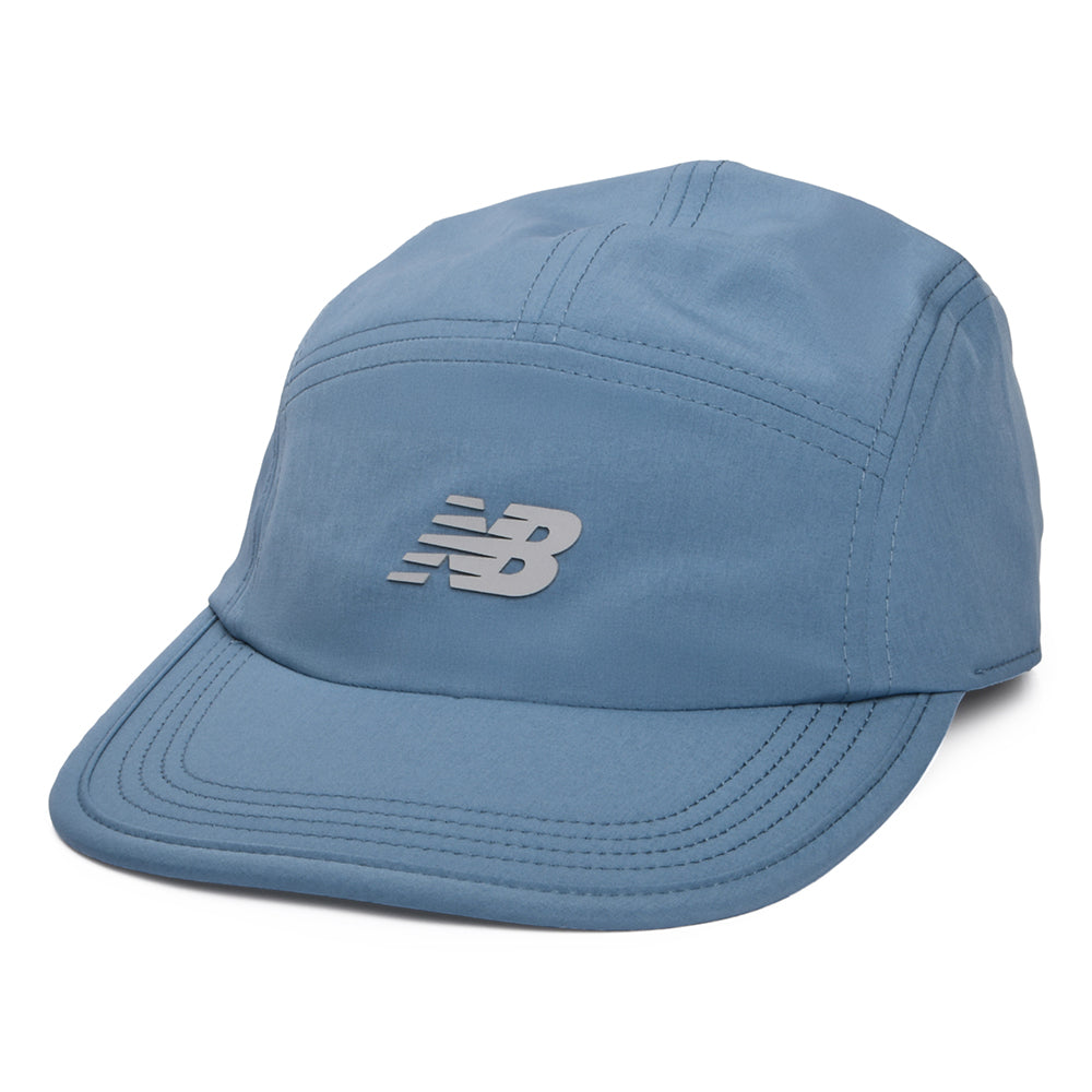 Gorra 5 paneles Performance V 2.0 de New Balance - Azul Lavado