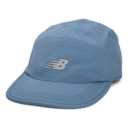 Gorra 5 paneles Performance V 2.0 de New Balance - Azul Lavado