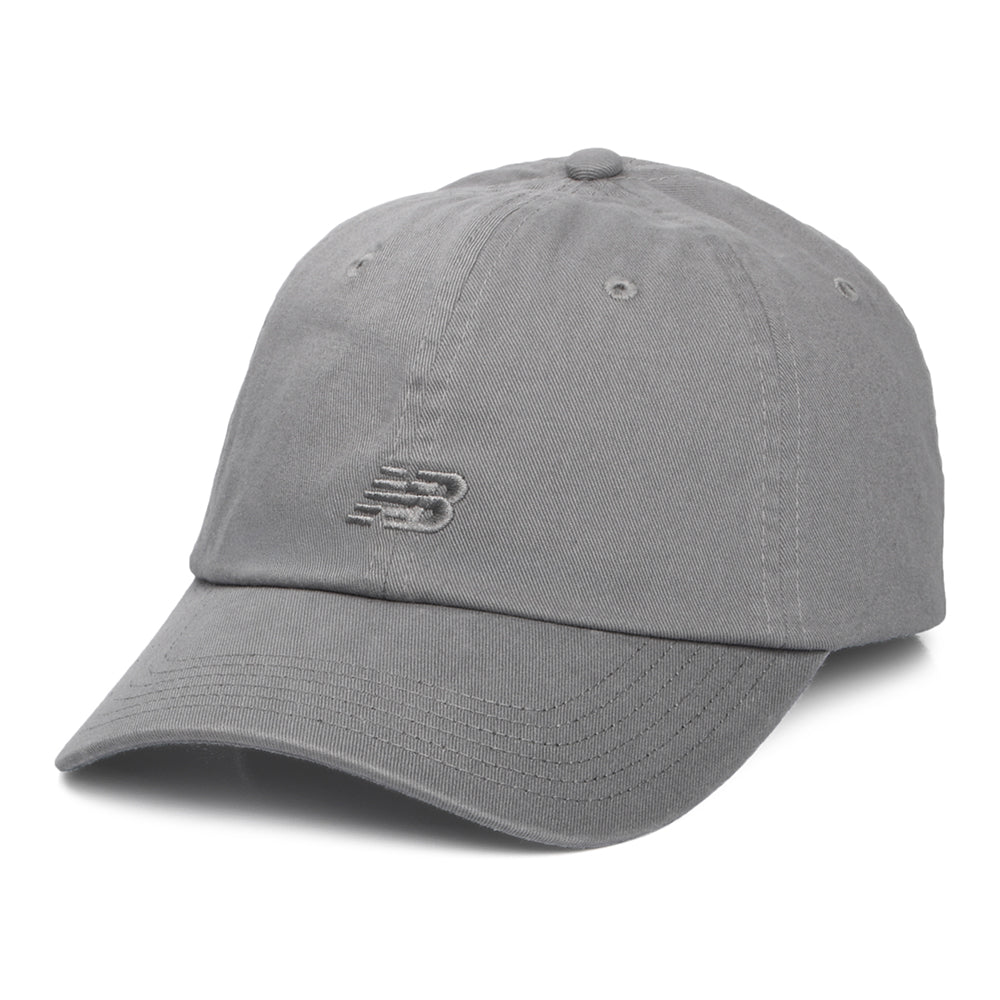 Gorra de béisbol Classic V 2.0 de sarga de algodón de New Balance - Gris