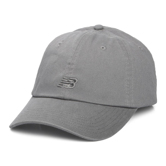Gorra de béisbol Classic V 2.0 de sarga de algodón de New Balance - Gris