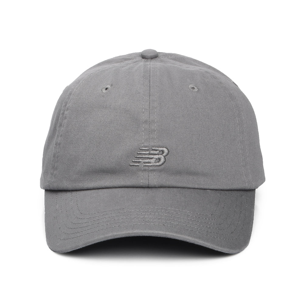 Gorra de béisbol Classic V 2.0 de sarga de algodón de New Balance - Gris