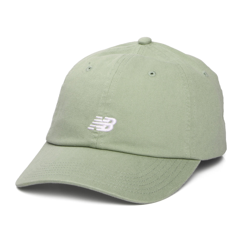 Gorra de béisbol Classic V 2.0 de sarga de algodón de New Balance - Salvia Claro