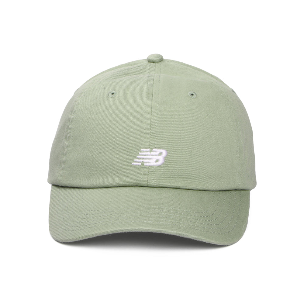 Gorra de béisbol Classic V 2.0 de sarga de algodón de New Balance - Salvia Claro
