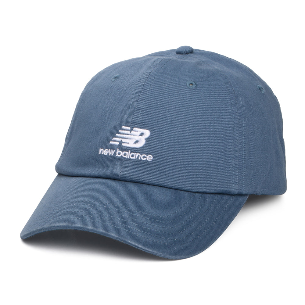 Gorra de béisbol Flying NB Stacked Logo de New Balance - Azul Lavado