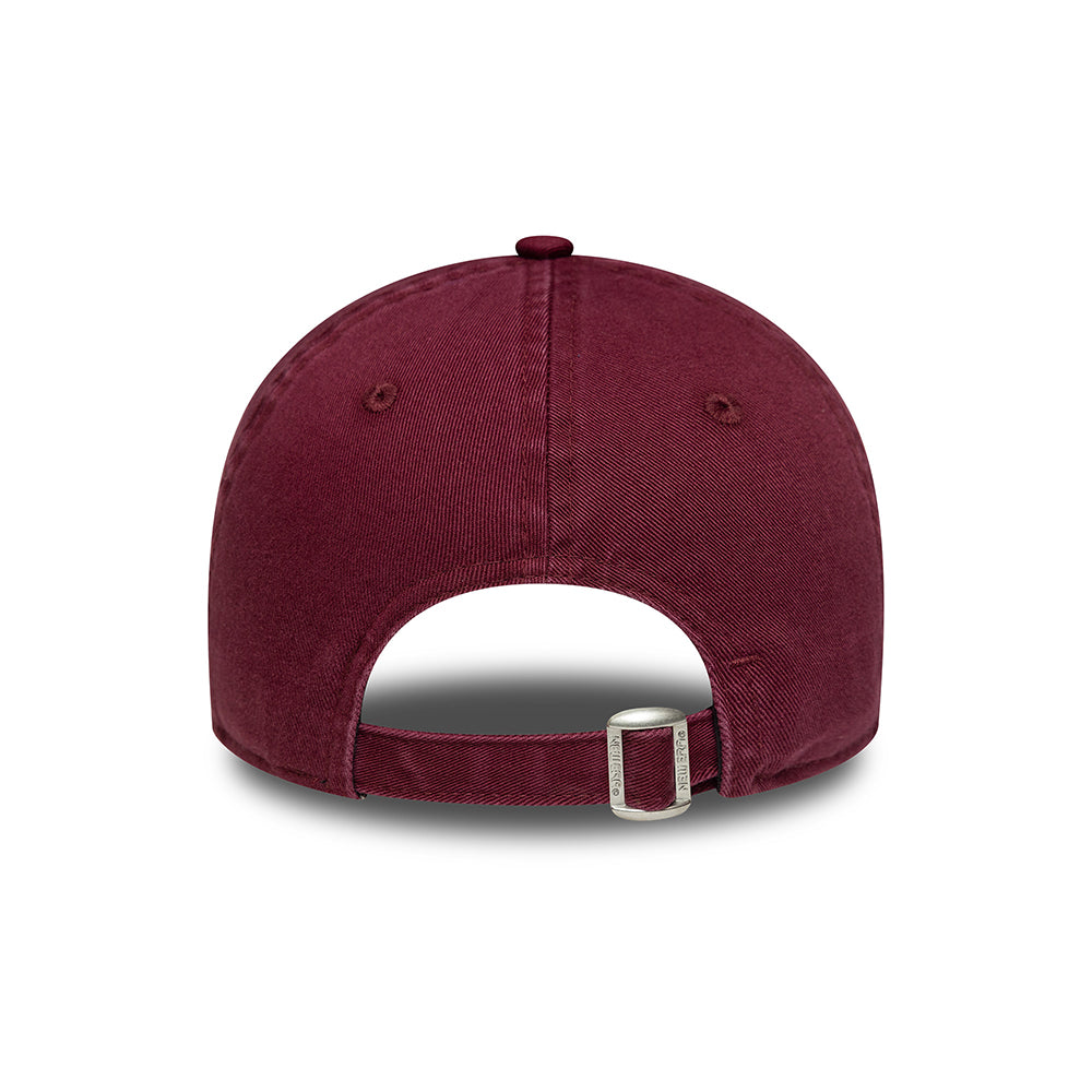 Gorra de béisbol mujeres 9TWENTY MLB Boucle L.A. Dodgers de New Era - Burdeos-Crema